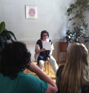 Reading in Stockholm, August 2012